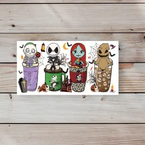 UVDTF Jack Cheetah Coffee Wrap