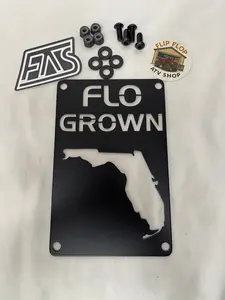 Flo Grown Warning Label Delete Plate