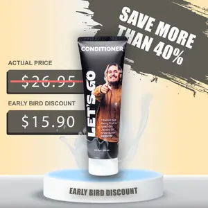 LET'S GO CONDITIONER | Instant Hydration & Anti-Frizz | Simple, Natural, Effective | For All Hair Type.