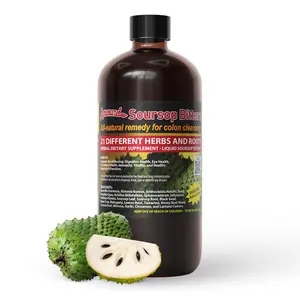 Amenazel Organic Soursop Bitters - Supports Healthy Digestion, Colon Health, Eye Health, Circulatory Health, Immunity, and Vitality