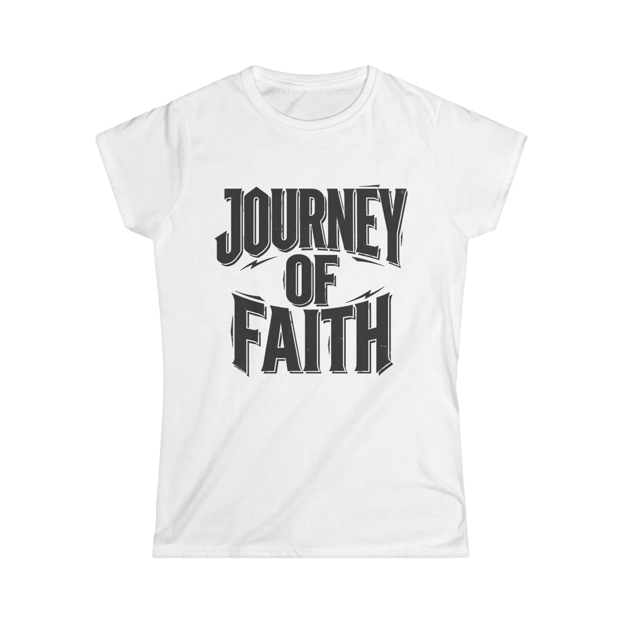 Blank White Tee | Women's Short Sleeve Shirt, Plain Jersey Tee