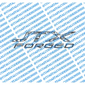 JTX FORGED TOOLED DECAL
