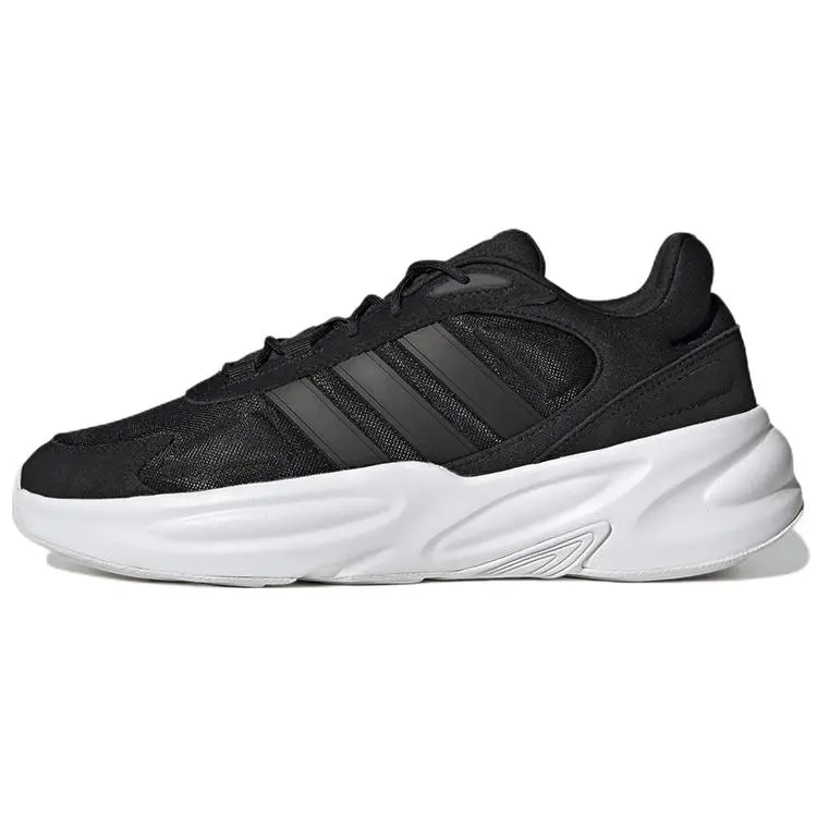 Adidas Ozelle Cloudfoam Shoes Black Grey' Versatile Comfort Low Top Unisex GX6763