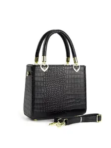 Crocodile Pattern Fashion Retro Crossbody Handbag, Multifunctional Large Capacity Shoulder Bag, Stylish Women's Backpack for Travel and Shopping, Fashion Bucket Bag