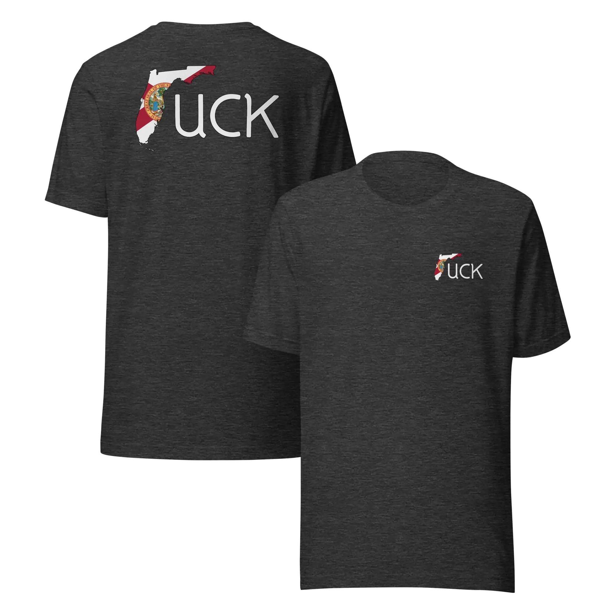 Original UCK t-shirt - Front and Back - White Font