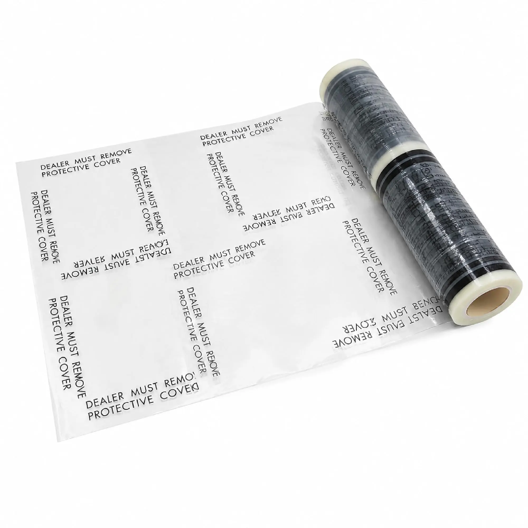 Automotive Carpet Protector Film for Car Floor Mats - 24 in x 200 ft, 4 mil, Perforated Every 21 in, 100 Mats per Roll, Car Interior Accessory - 1886, Car Accessories, Vehicle Accessories