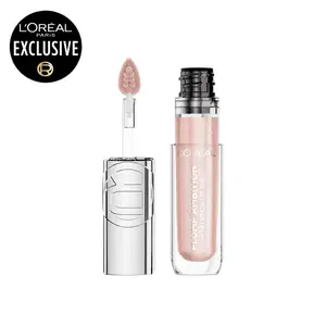 Plump Ambition Infinite Lights Hyaluron Lip Oil Shimmer, 24H Hydration, Lightweight Non-Sticky Gloss, L'Oréal Paris Plump Ambition Infinite Lights Hyaluron Lip Oil Shimmer, 24H Hydration, Lightweight Non-Sticky Gloss, L'Oréal Paris