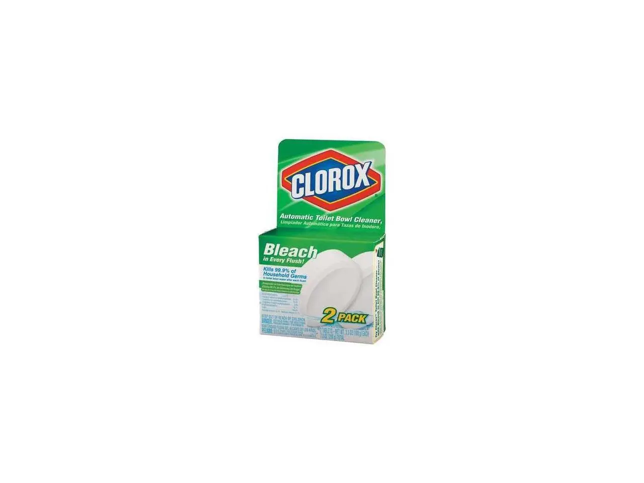 Toilet Bowl Cleaner, 3.5 oz., PK2 CLOROX 30024 Toilet Bowl Cleaner, 3.5 oz., PK2 CLOROX 30024