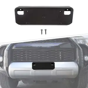 Automotive Front License Plate Mount Bracket Holder, Auto Parts Accessories for 2010-2023 4Runner, Truck & Vehicle License Plate Frame Replacement Accessory