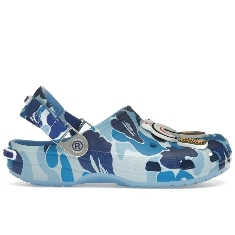 Crocs Men's Classic Clog A Bathing Ape ABC Camo Blue, from StockX Crocs Men's Classic Clog A Bathing Ape ABC Camo Blue, from StockX