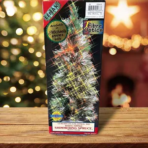 Fiber Optic 9 Inch Christmas Tree