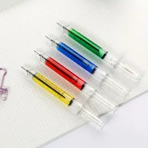 4/8pcs Syringe Pen Nurse Ballpoint Pen Set, Nursing Novelty Gift for Office School Supplies, Doctor Award, Student Party Gift - Beautiful and Creative