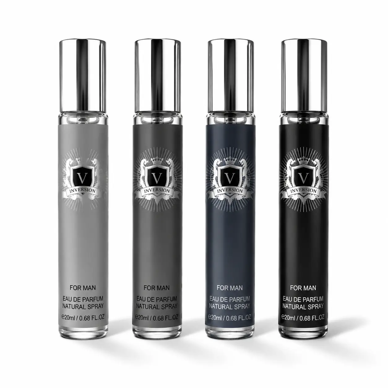 MYSTICAL Men’s Cologne Gift Set, 4-Piece Eau de Parfum Spray Collection, 20ml Each, Seductive Fresh Woody & Aromatic Scents for Date Night, Daily Wear, Travel, Birthday, Anniversary, Father’s Day and Holiday Gifting