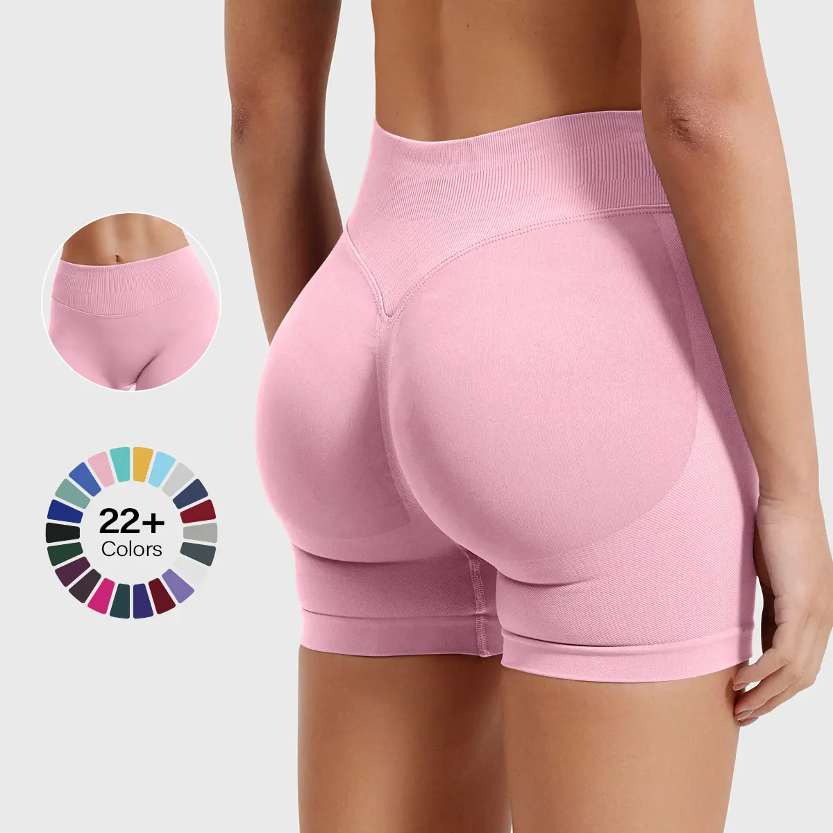 Women Workout Gym Impact Shorts Hidden Scrunch Butt Lifting Shorts training gymnastics shorts biker short