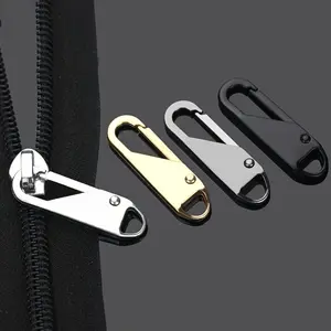 5pcs Universal Zipper Pulls, Creative Keychain Replacement, Quick Repair, Detachable Zipper Heads, Versatile Zip Lock Heads, Easy Installation, Universal Fit