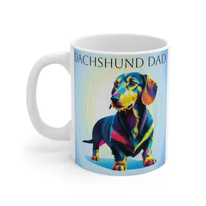 😎 Dachshund Dad Mug -  My Little Wiener Buddy 🐶 #tiktokmademebuyit