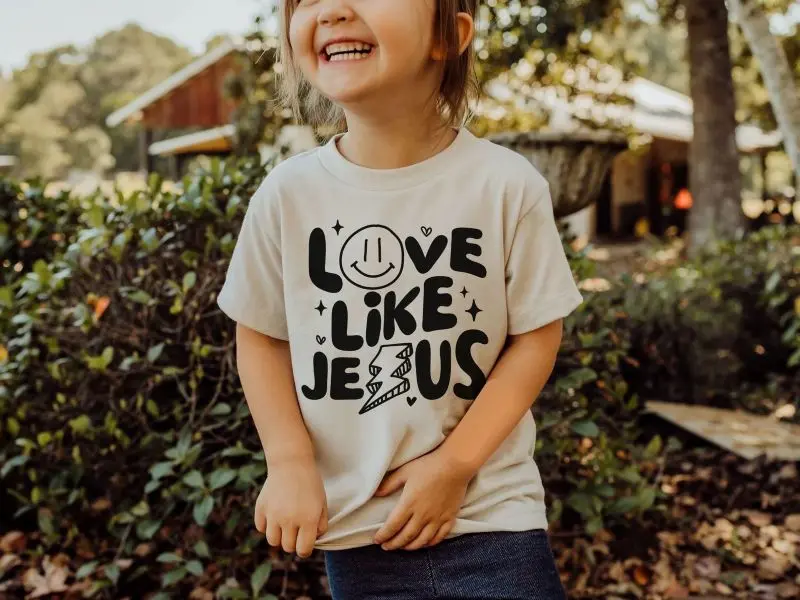 Youth and Adult Love Like Jesus Tshirt, Christian Shirt For Boys, Jesus Saves Bro tee, youth clothing, birthday gift, Family shirt, summer outfit, gift for son and daughter, vacation outfit, funny shirt