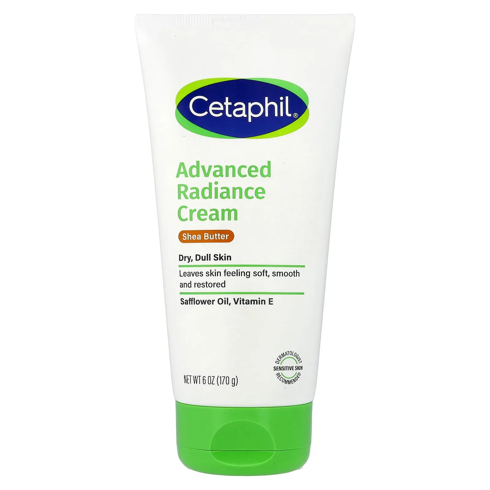 Cetaphil Advanced Radiance Cream, Dry, Dull Skin, 6 oz (170 g)