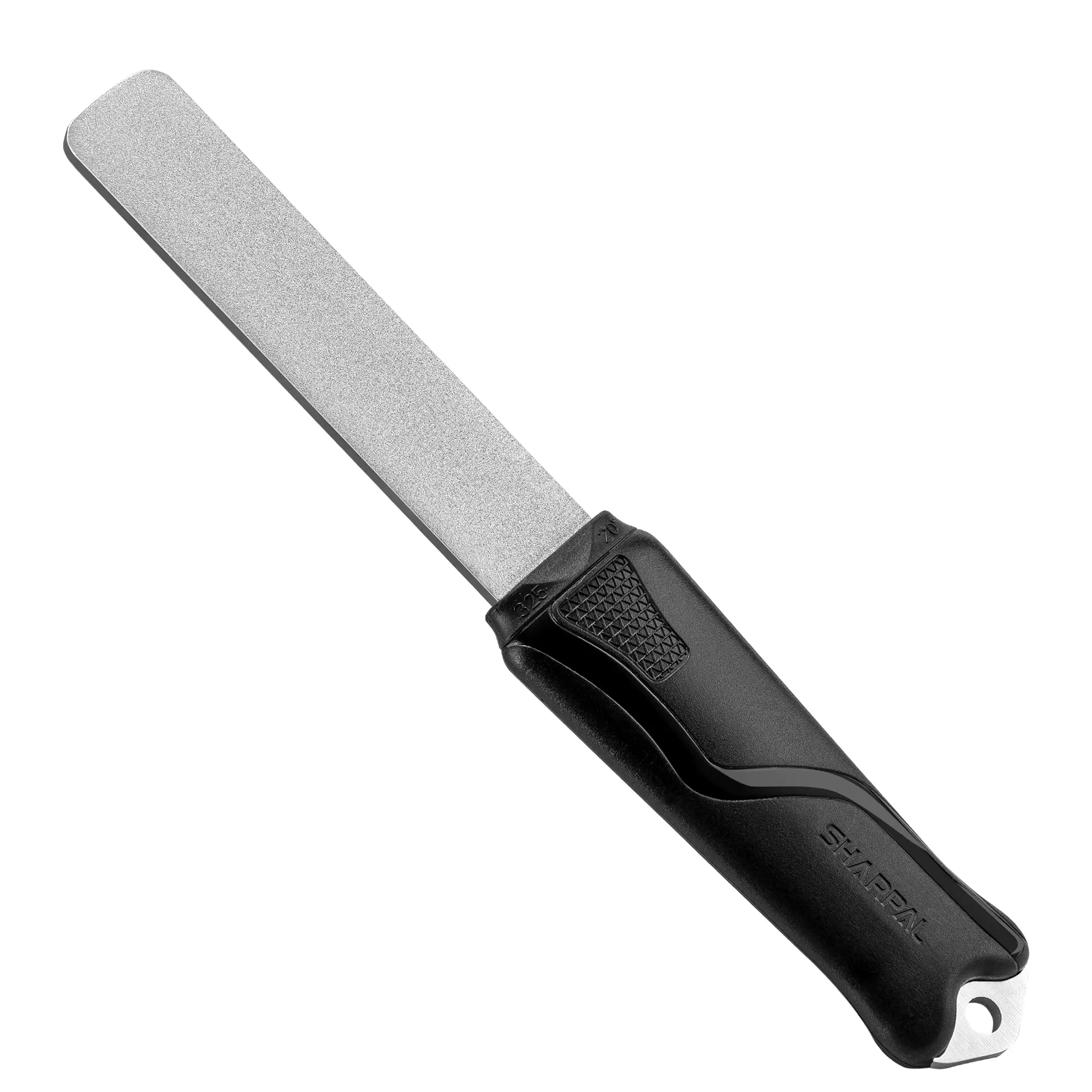 SHARPAL Stainless Steel Diamond-Coated Sharpening Stone File, Dual-Grit Garden Tool Sharpener (Coarse 325 for Quick Edges/Extra Fine 1200) for Dry Sharpening, No Oil