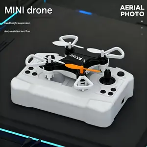 Mini Remote Control Aircraft Toy Airplane featuring Auto Hover, One-Button 360° Rolls & Built-in Storage. Ships in 3-5 Days-- Surprise Easter Gift outdoorfun