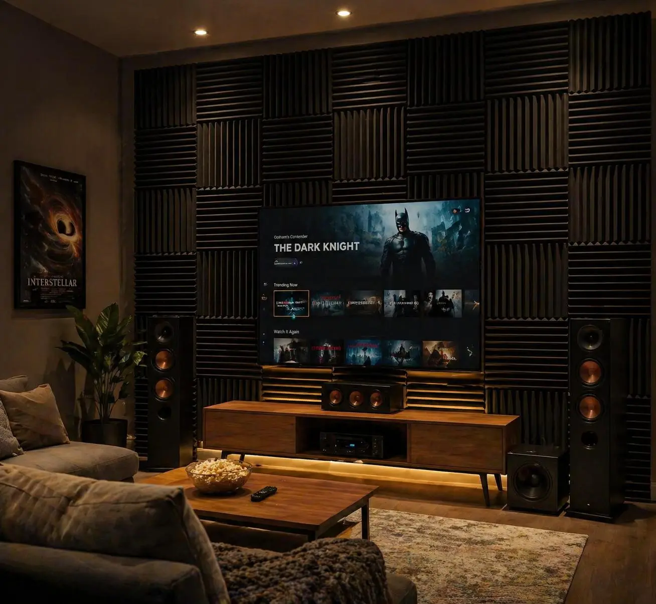 104 pieces of black soundproof foam panels are suitable for walls, 1 X 12 X 12 inches (about 30 * 30 * 2.5 cm) soundproof foam panels, high-density sound-absorbing panels, and noise reduction studios