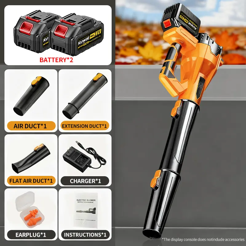 Orange model with 2 battery + fast charger