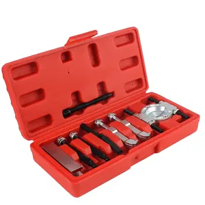 With Red Case 9Pcs Bearing Separator Car Repair Tool Kit Bearing Removal Tool Set Professional Bearing Separator and Puller Set