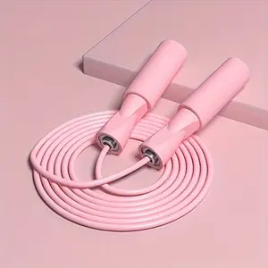 Unisex High-Speed Jump Rope, Adjustable, Anti-Tangle, Quick Jump Rope, Comfortable Foam Handle, Durable PVC Cable, Ideal for Fitness and Sports
