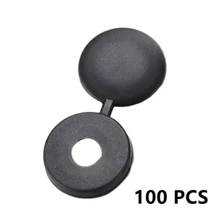 100 Pieces/Set of Screws, Bolt Covers, Plastic Self Tapping, Decorative, Hardware Components