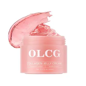 OLCG Collagen Jelly Cream – A Gel-Textured Moisturizing Cream For Radiant And Plump Skin – Contains Hydrolyzed Collagen And Sodium Hyaluronate – Suitable For Daily Use