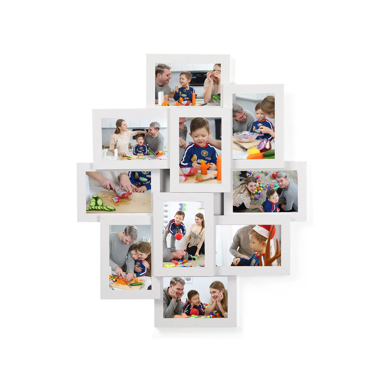 SONGMICS Collage Picture Frames for 10 Photos