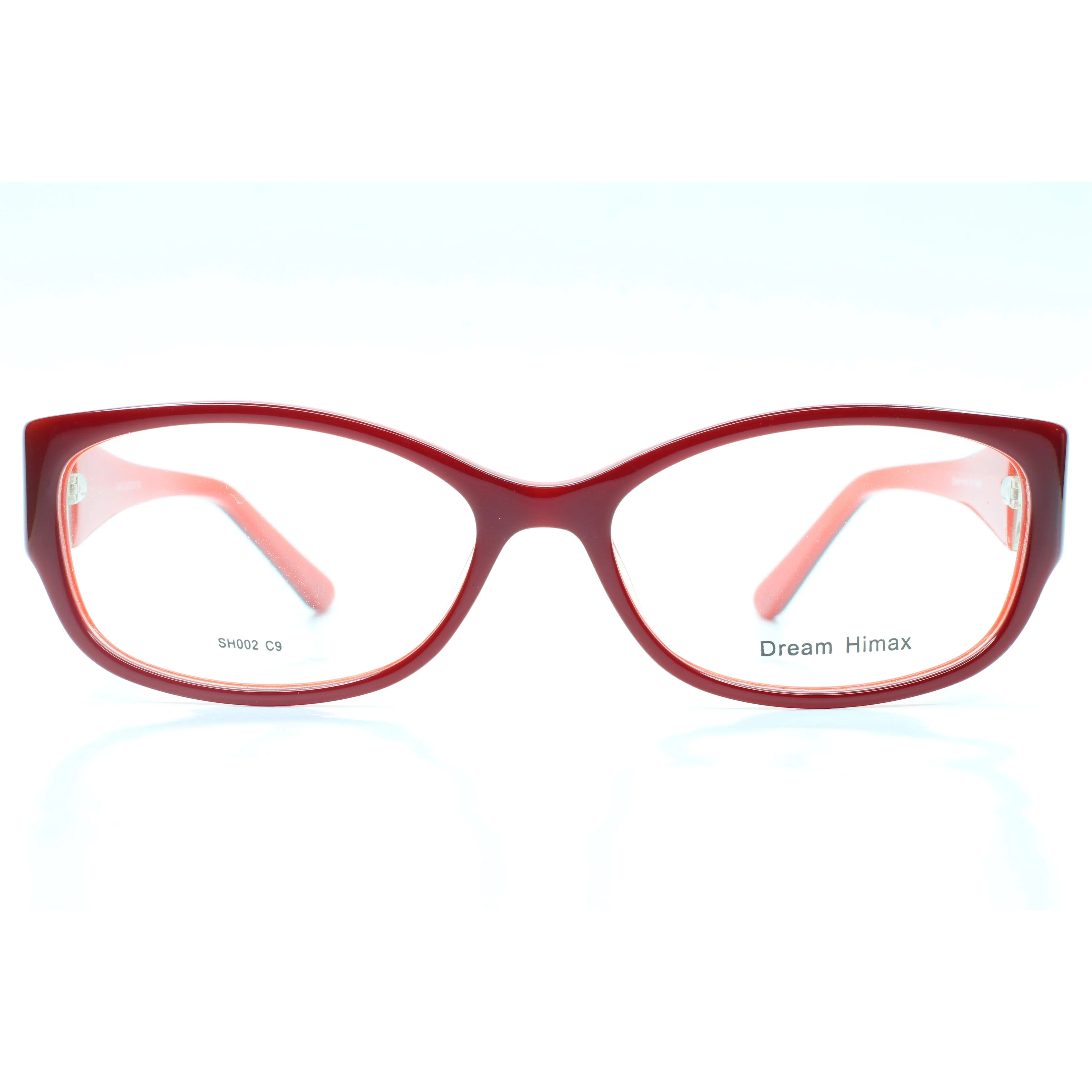 Dream Himax SH002 Burgundy Acetate Italy Eyeglasses -Wo