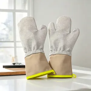 Cleaning Dish Long Gloves Wire Dishwashing Gloves Stainless Steel Wire  Multipurpose Non-Scratch Scrubbing Waterproof Anti-Hot & Oil-Resistance Kitchen Cleaning