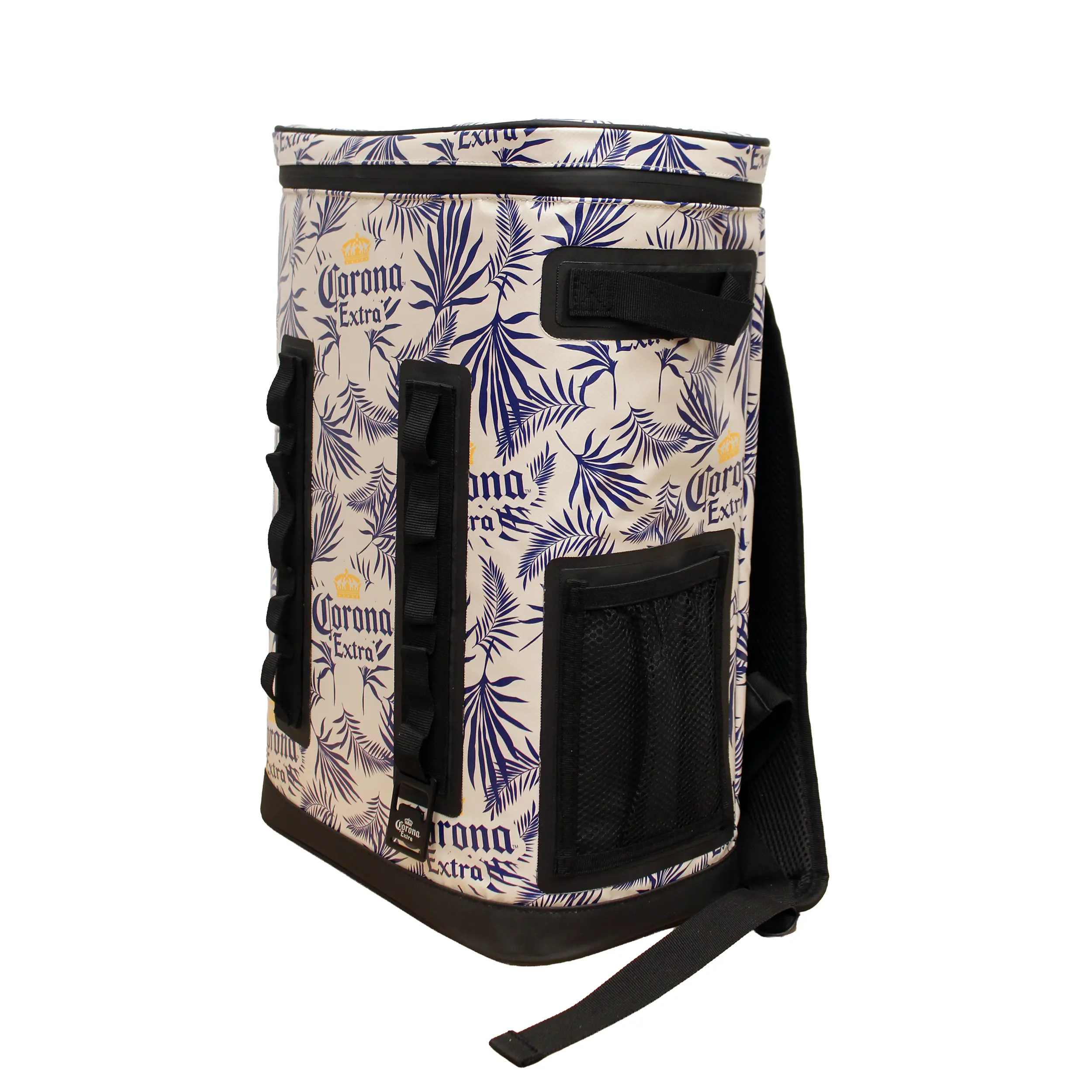 Corona 20L Hands-Free Backpack Cooler, Heavy-Duty PVC Waterproof & Leakproof Bag, 24-Can Capacity with 48-Hour Cold Retention for Outdoor Trips
