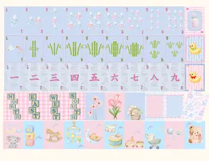 Travel Mahjong Card Set- The Darling Days, Great babyshower gift!