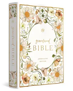 ESV GraceLaced Journaling Bible (Hardcover, Artwork by Ruth Chou Simons) - ESV Bibles with 250 Illustrated Verses, 50 Full-Page Verses, Ideal for Mother’s Day, Birthdays