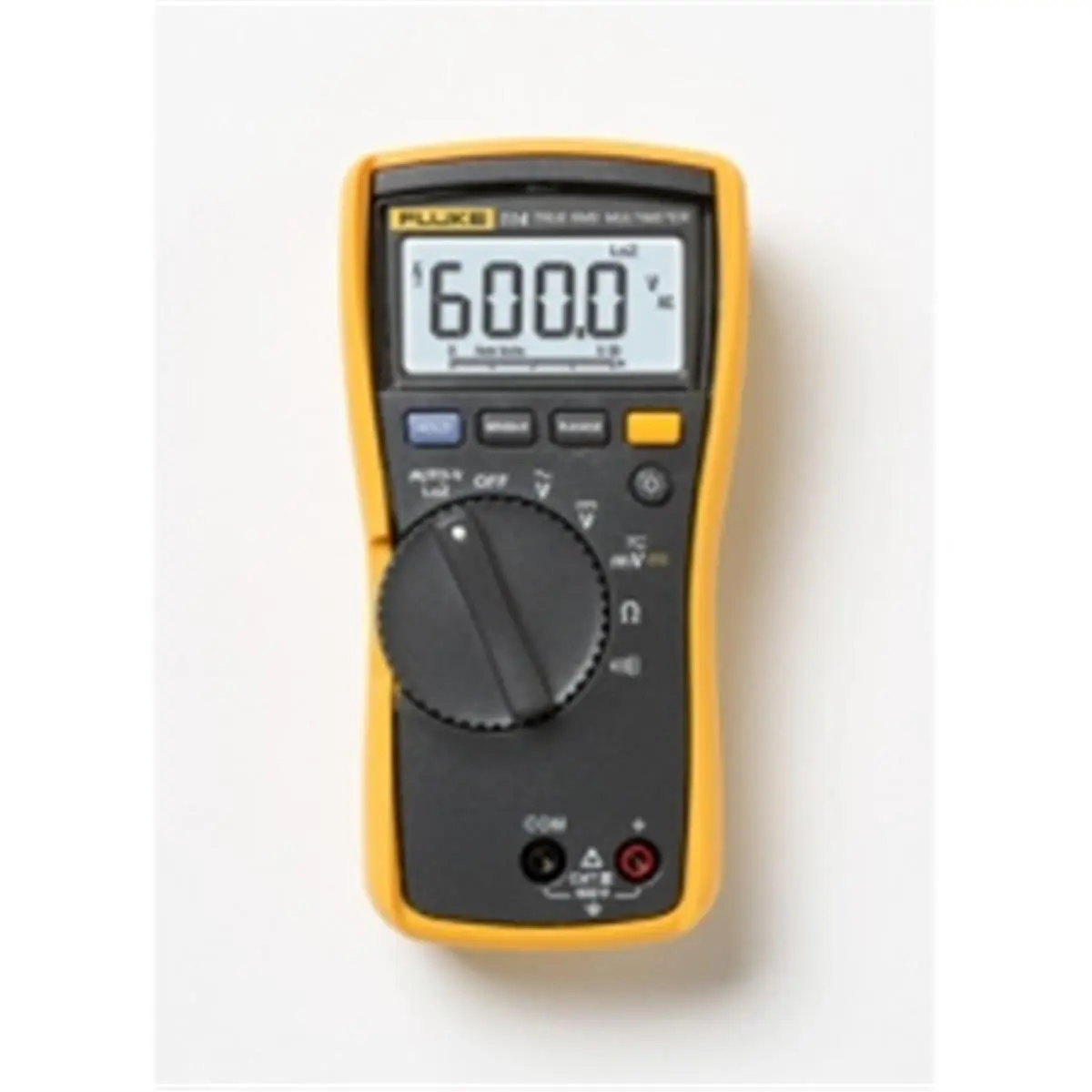 Fluke 2538783 Large Handheld Compact Electrical TRMS Multimeter with Backlight, 1.55 lbs Weight, Go-No-Go Testing for Car Repair Diagnostic Tasks