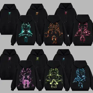 [NeoTokyoStatic] Super Saiyans DBZ Collection Anime Retro Unisex T-Shirt, Hoodie, 100% Heavy Cotton DBZ Super 2026 Oversized Unisex Anime Merch, Soft Cotton Streetwear Clothes, Unisex Manga Apparel, Gift for Anime Fans