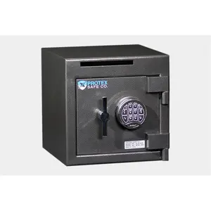 Protex Safe  1.05 cu ft. Burglar Safe Security Steel Vault Lock with Drop Slot