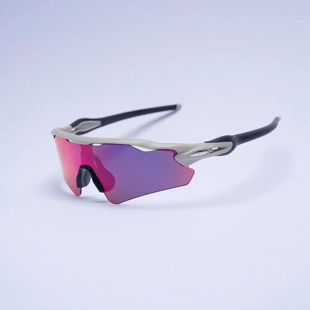 Outdoor Sport Wraparound Sunglasses for Men - Ultralight TR90 Frame, Flexible Spring Hinges, UV400 Anti-Glare PC Lenses, Compact Carry for Cycling/Fishing, Lightweight, Square Frames, Unisex