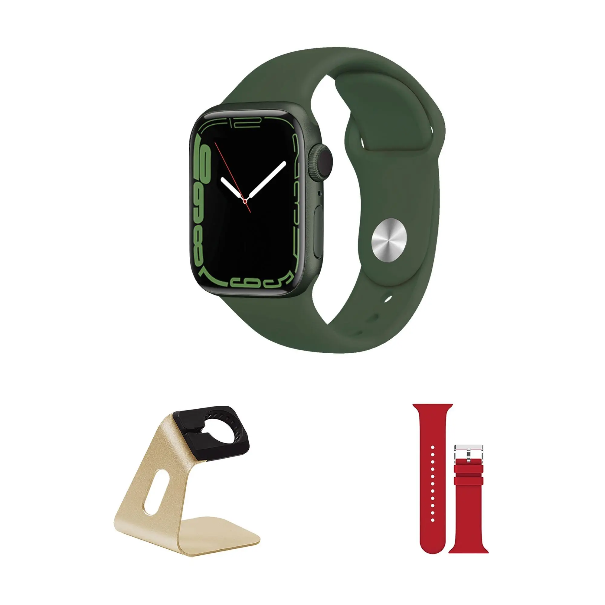 Refurbished Apple Watch Series 7 GPS 45mm Bundle Refurbished Apple Watch Series 7 GPS 45mm Bundle