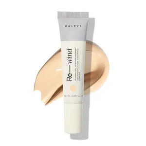 HALEYS Beauty Re—wind Blurring Full Coverage Concealer, Brightens Reduces Redness Dark Circles Fine Lines, Non-Caking Longwear Nourishes Lightweight Soft-Matte Finish, Vegan Cruelty-Free All Skin Types