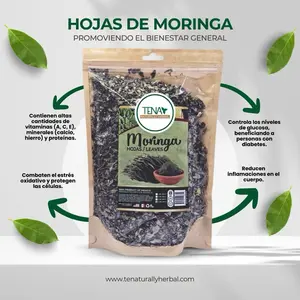 Moringa Leaf Premium 4 oz Herbal Tea Bag – Supports Vitality & Provides Antioxidant Properties – Naturally Caffeine-Free Beverage