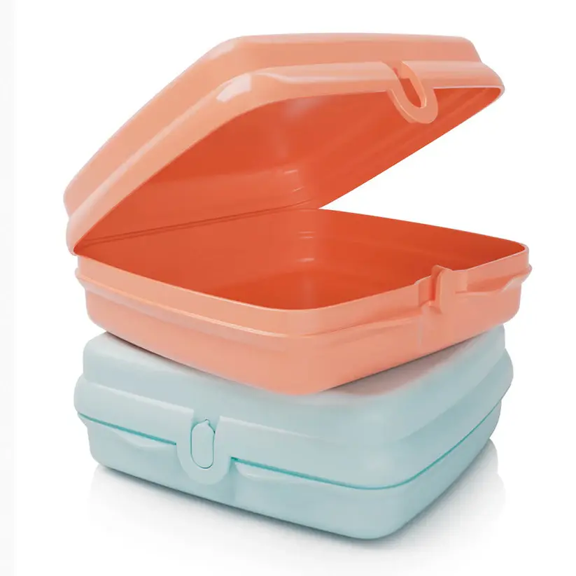 Tupperware Eco+ Sandwich Keepers - Easy-Open Lunch Boxes