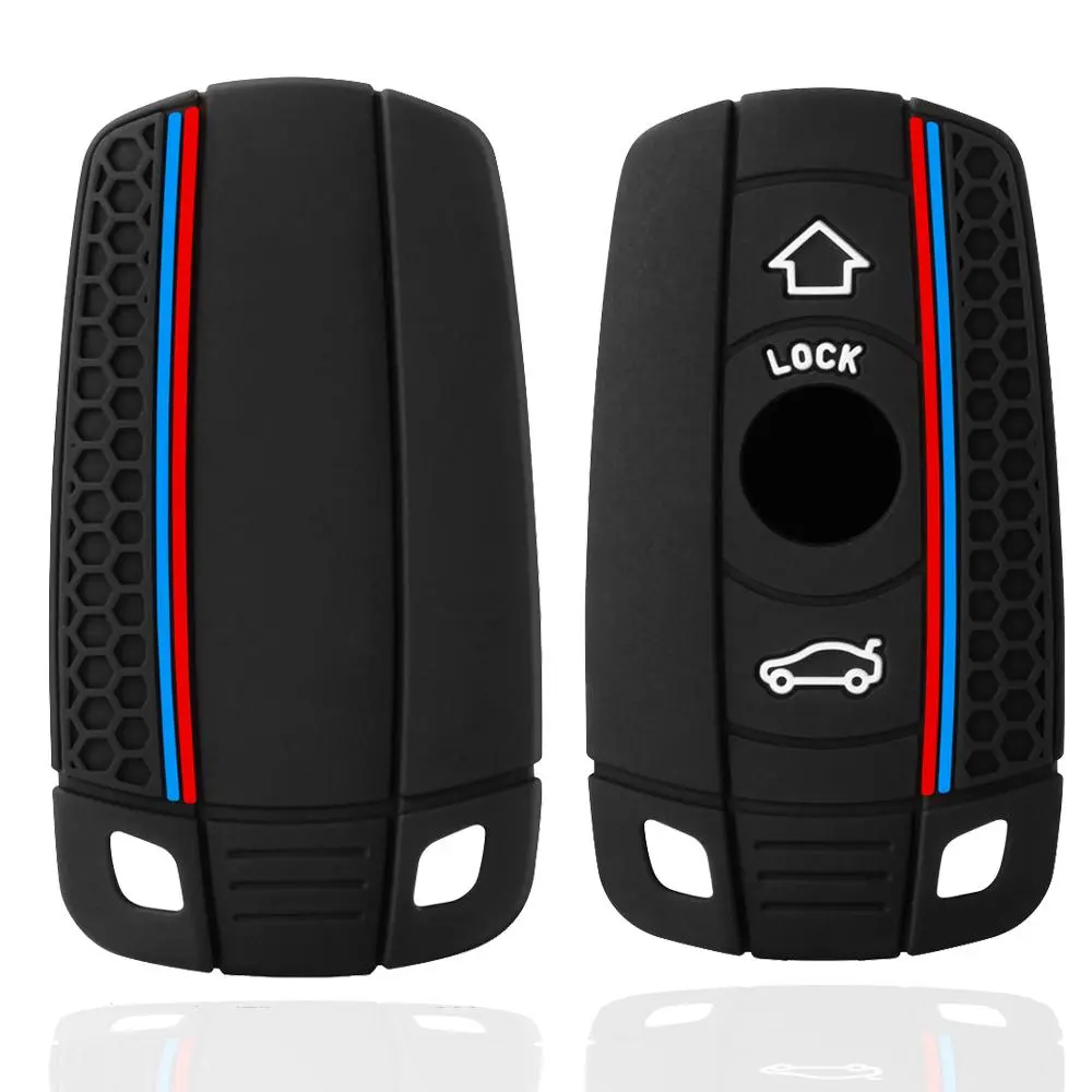 2026 New Silicone Car Key Case Cover For BMW E60 E61 E70 E81 E87 E90 E91 E92 X1 X5 X3 1 3 5 6 Series Z4 Key Protector Shell Accessories