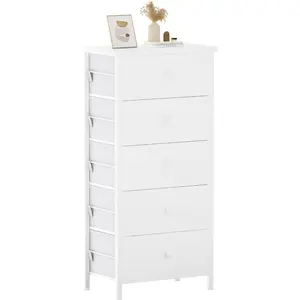 Tall white dressing table narrow dressing table drawer cabinet inside wardrobe narrow dressing table suitable for wardrobe, bedroom modern style
