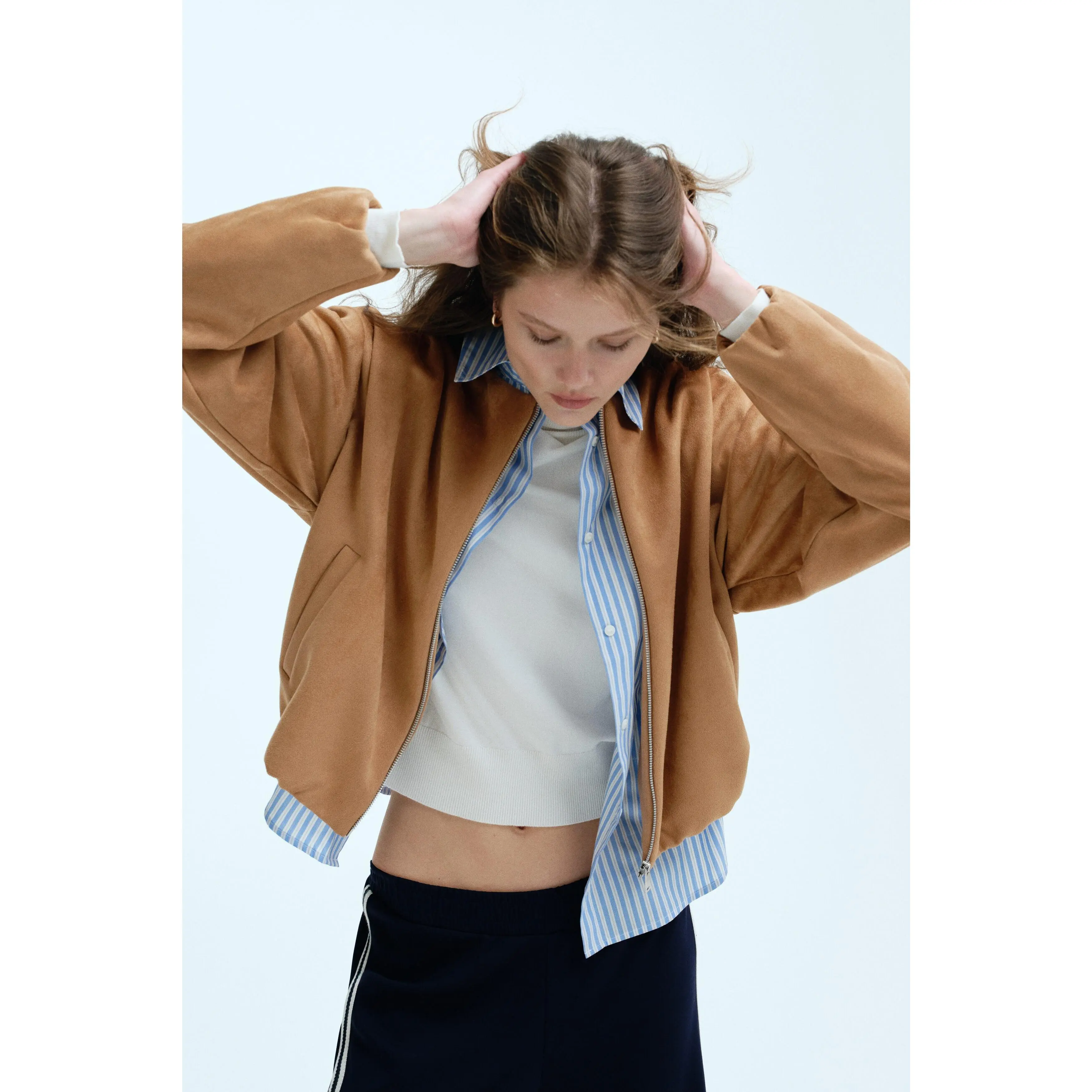 H&M Oversized jersey jacket