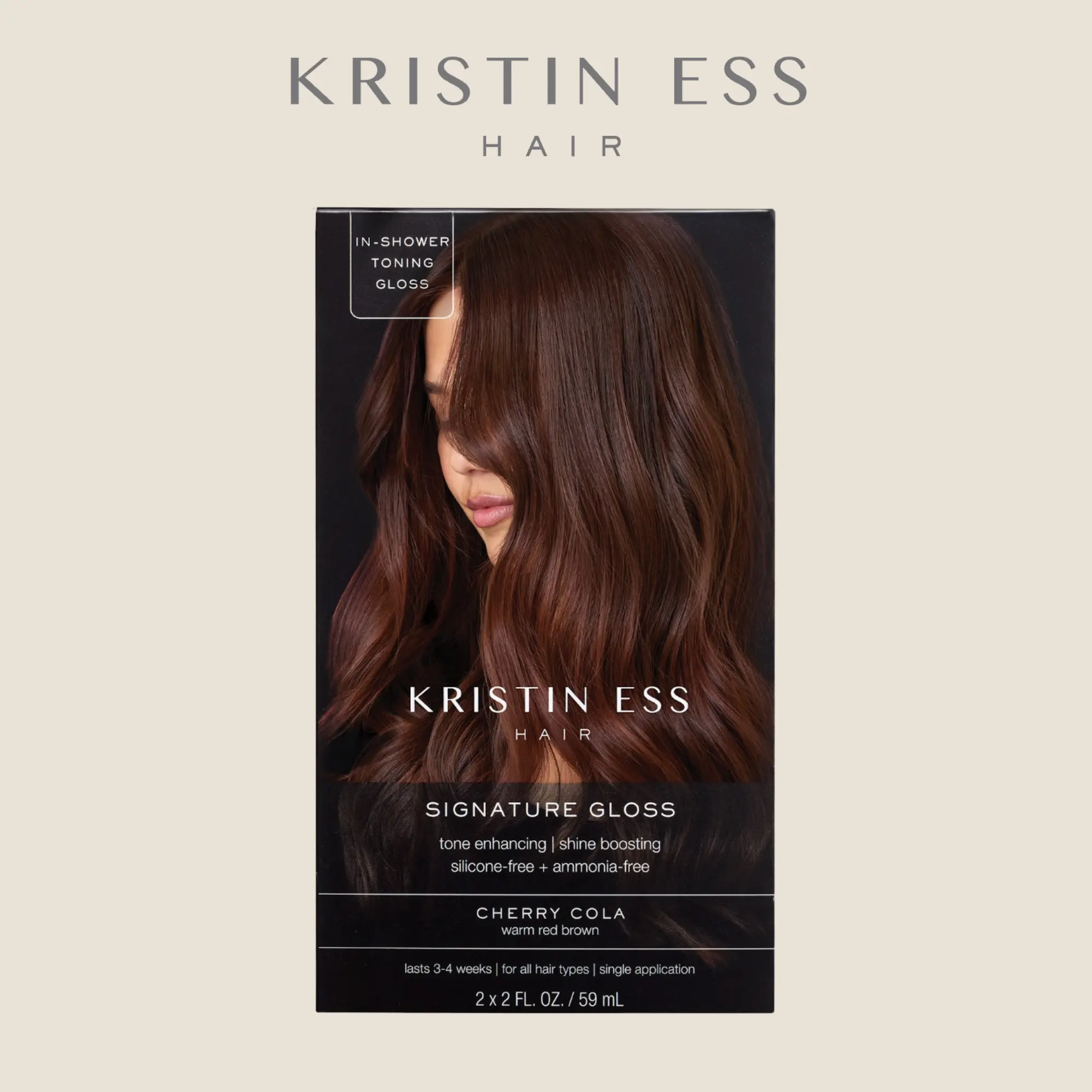 KRISTIN ESS HAIR SIGNATURE HAIR GLOSS CHERRY COLA