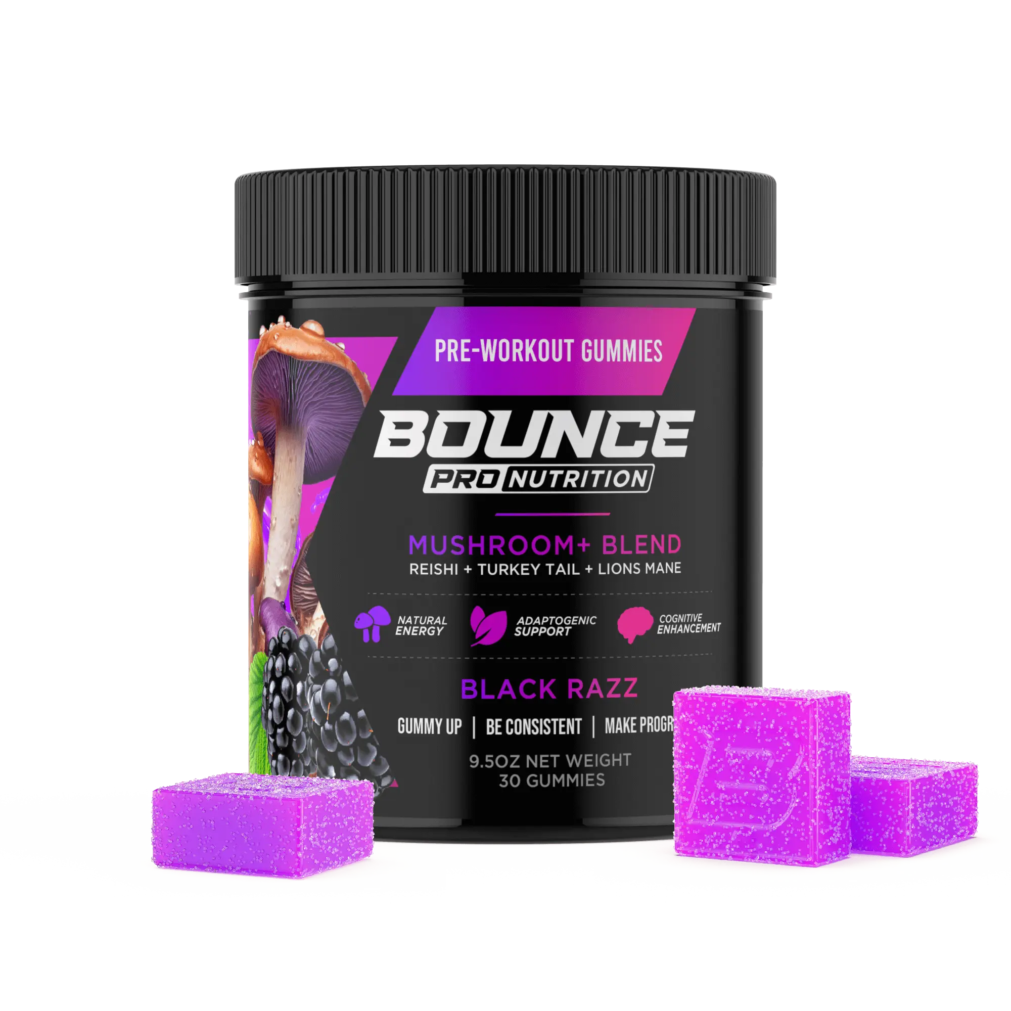 Pre-Workout Gummies - Mushroom+ Pre-Workout Gummies - Mushroom+