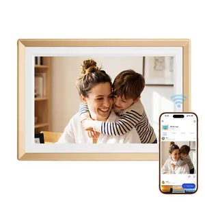 ARZOPA Modern Decorative Digital Photo Frame - Quick WiFi Setup, Free App, Free Unlimited Cloud Storage, Mountable Home Decor Room Accessory for Gifting Family